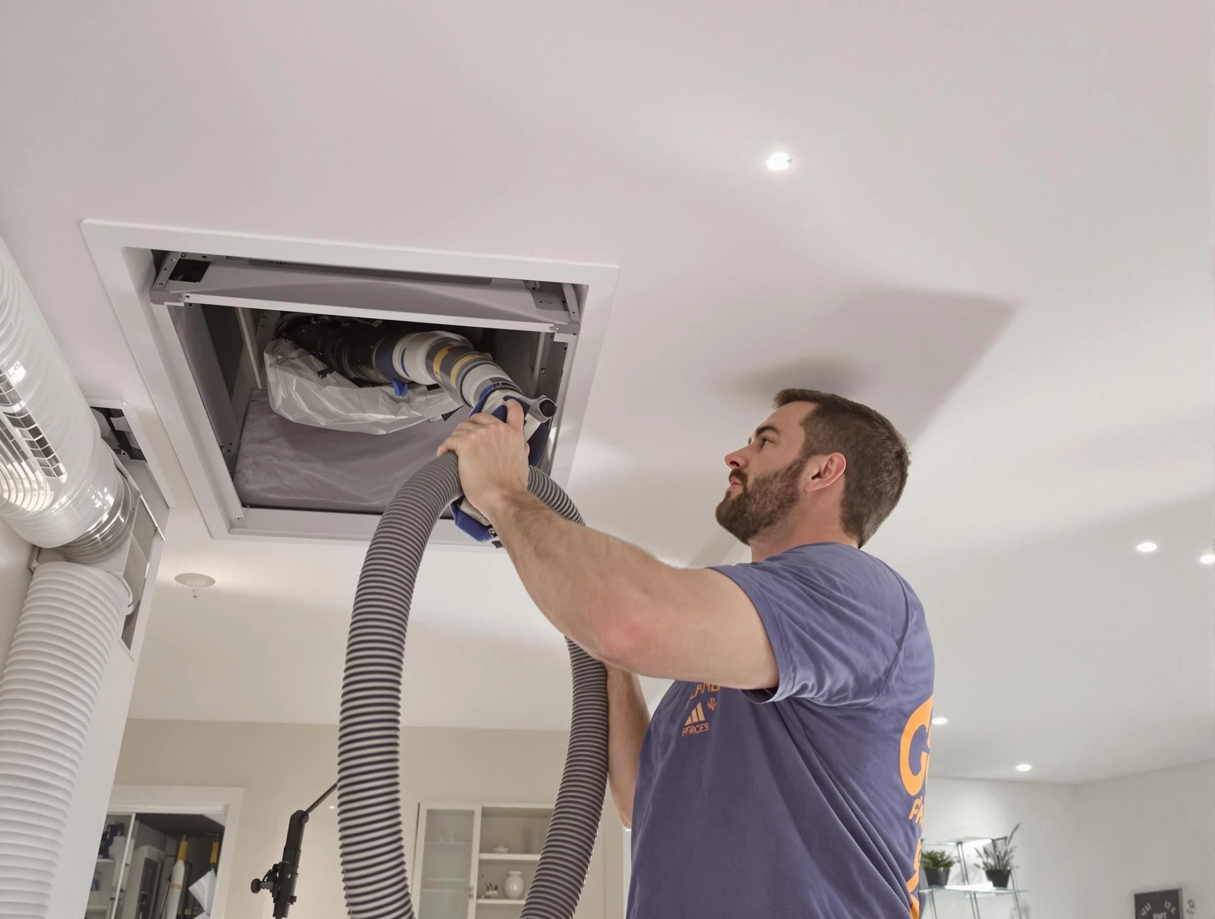 Precision indoor duct cleaning by Riverdale Air Duct Cleaning in Riverdale